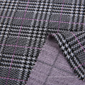 Materiais têxteis de inverno Pattern Jacket Pattern Teave Polyester Fabric
